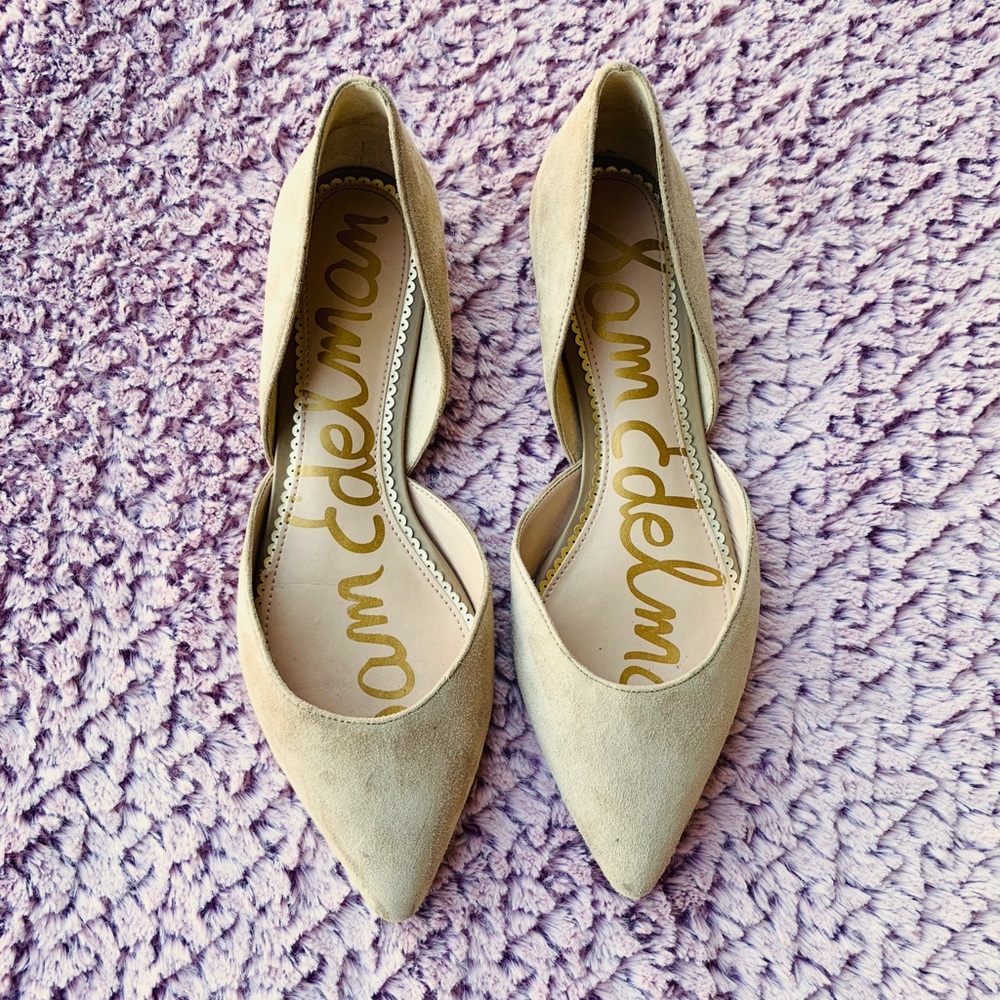 Sam Edelman tan flats